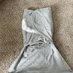 Gray Zippy Swaddle